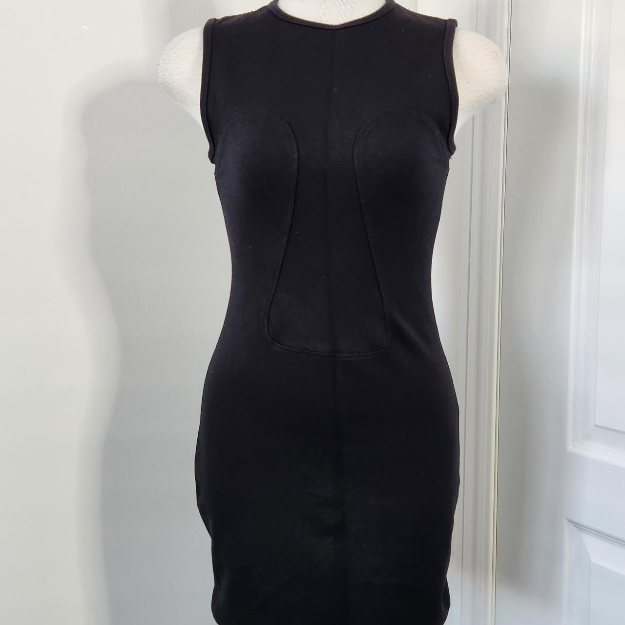 T by Alexander Wang Women's Black Dress | Depop