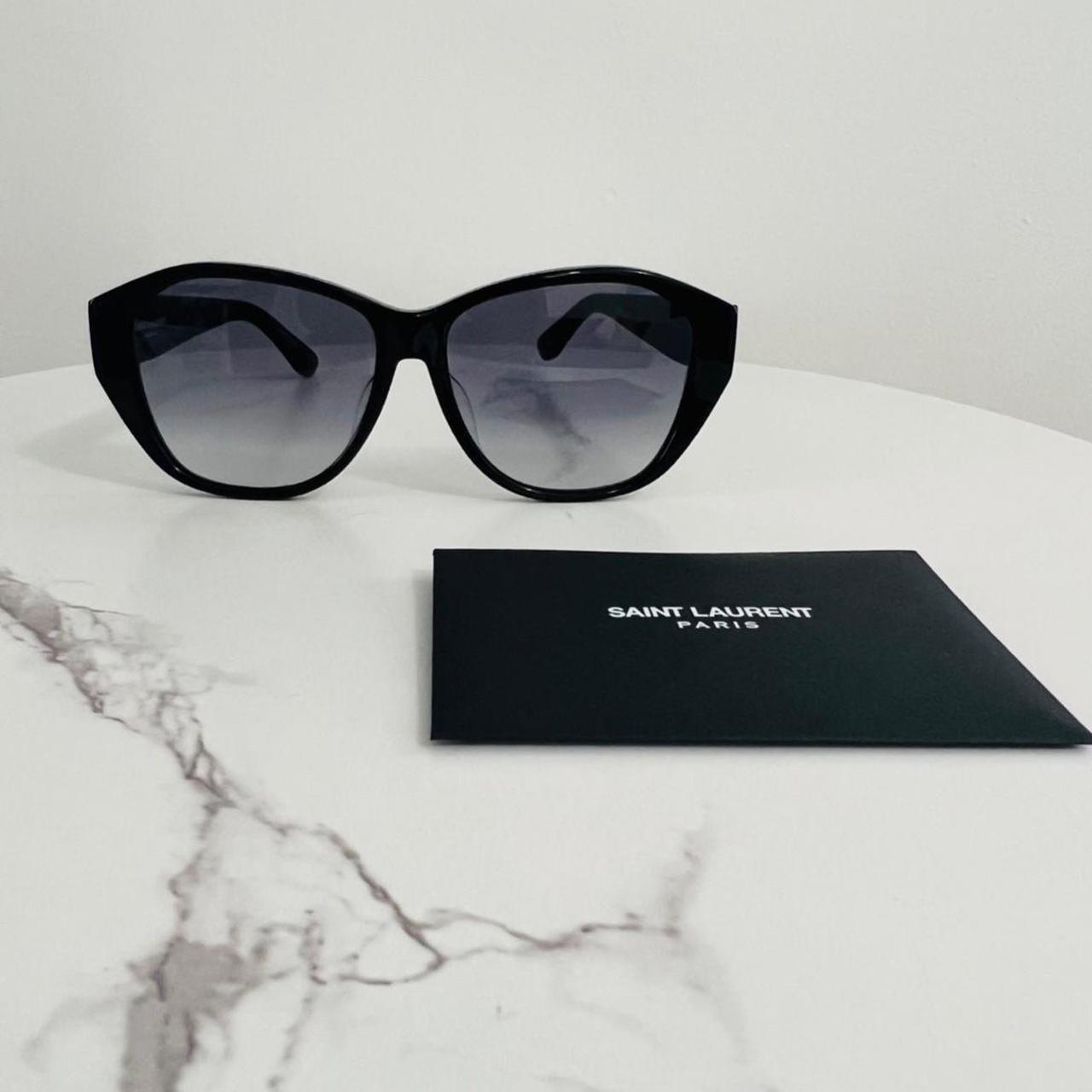 Brand new and authentic YSL sunglasses. YSL logo in | Depop