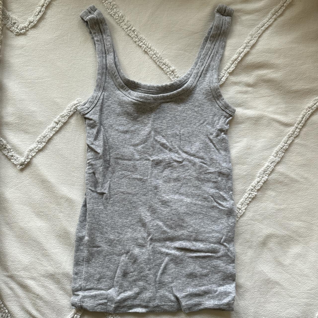 Aerie Women's Grey Vests-tanks-camis | Depop