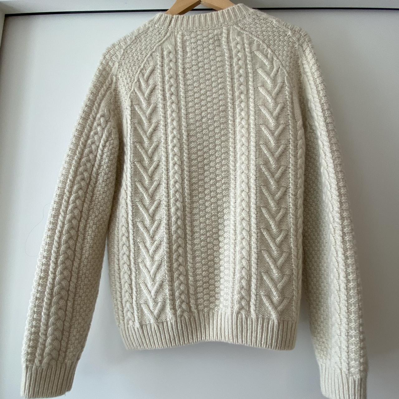 Schott Women's White and Cream Jumper (5)