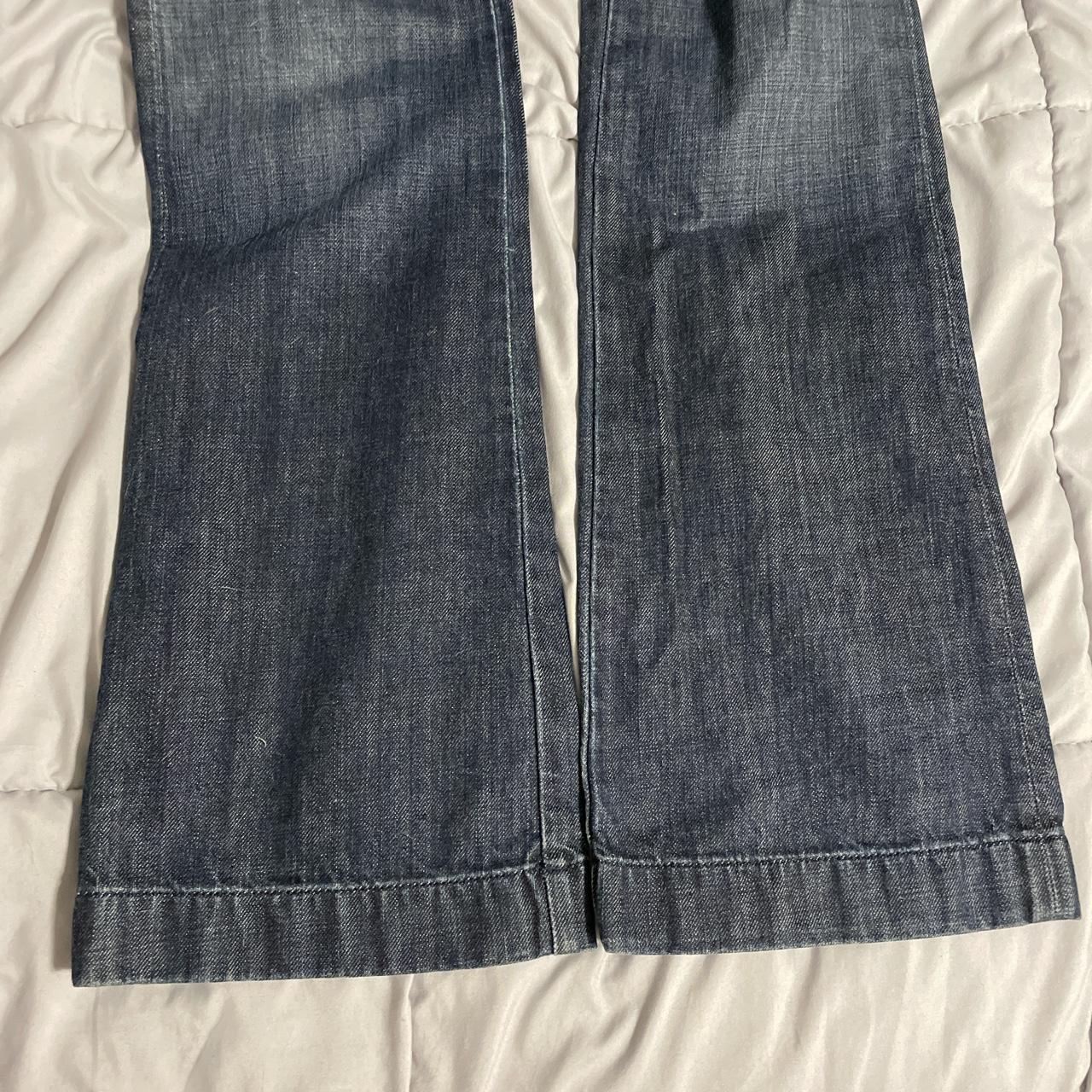 J.Crew Women's Navy Jeans | Depop