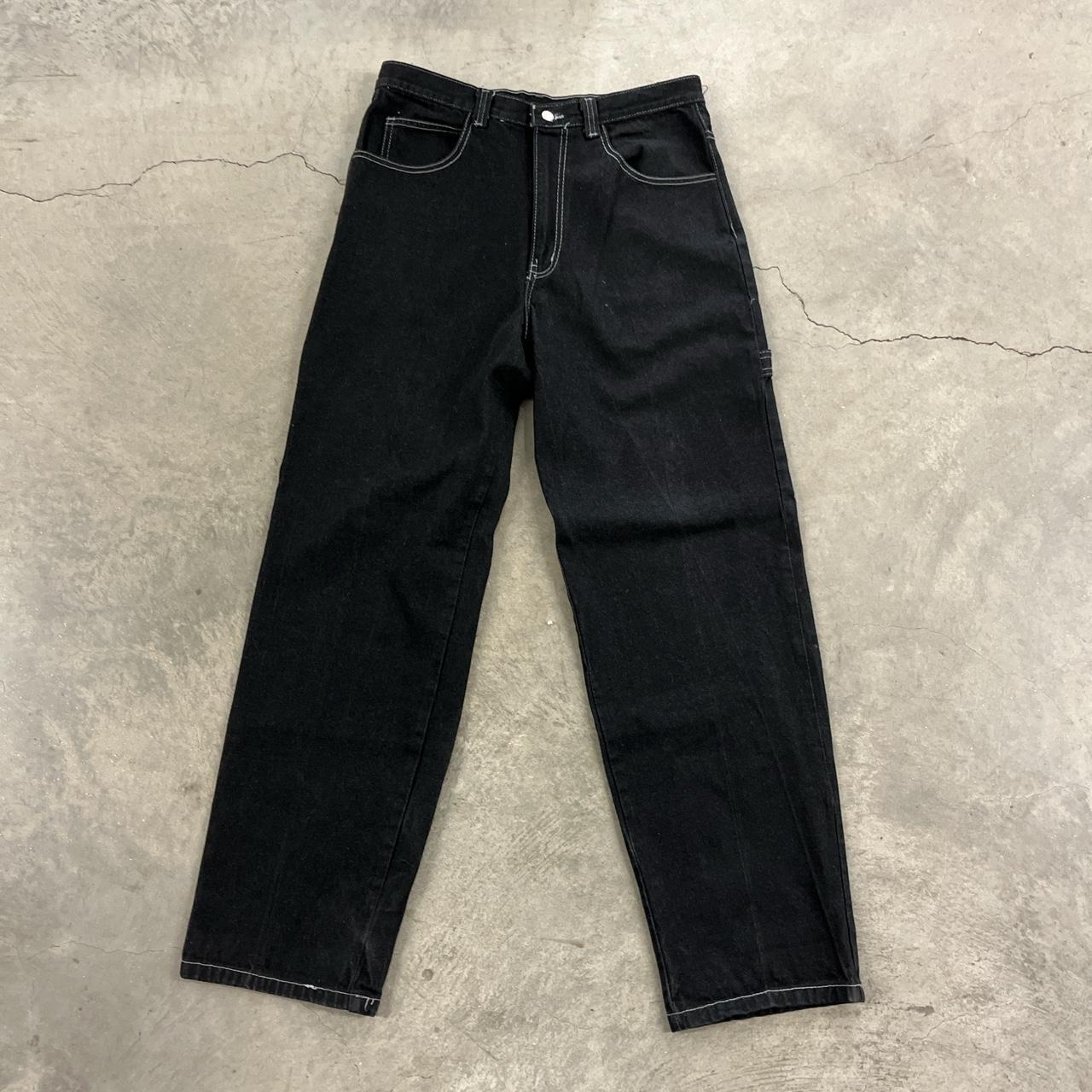Men’s vintage y2k baggy style Sean John black jeans... - Depop