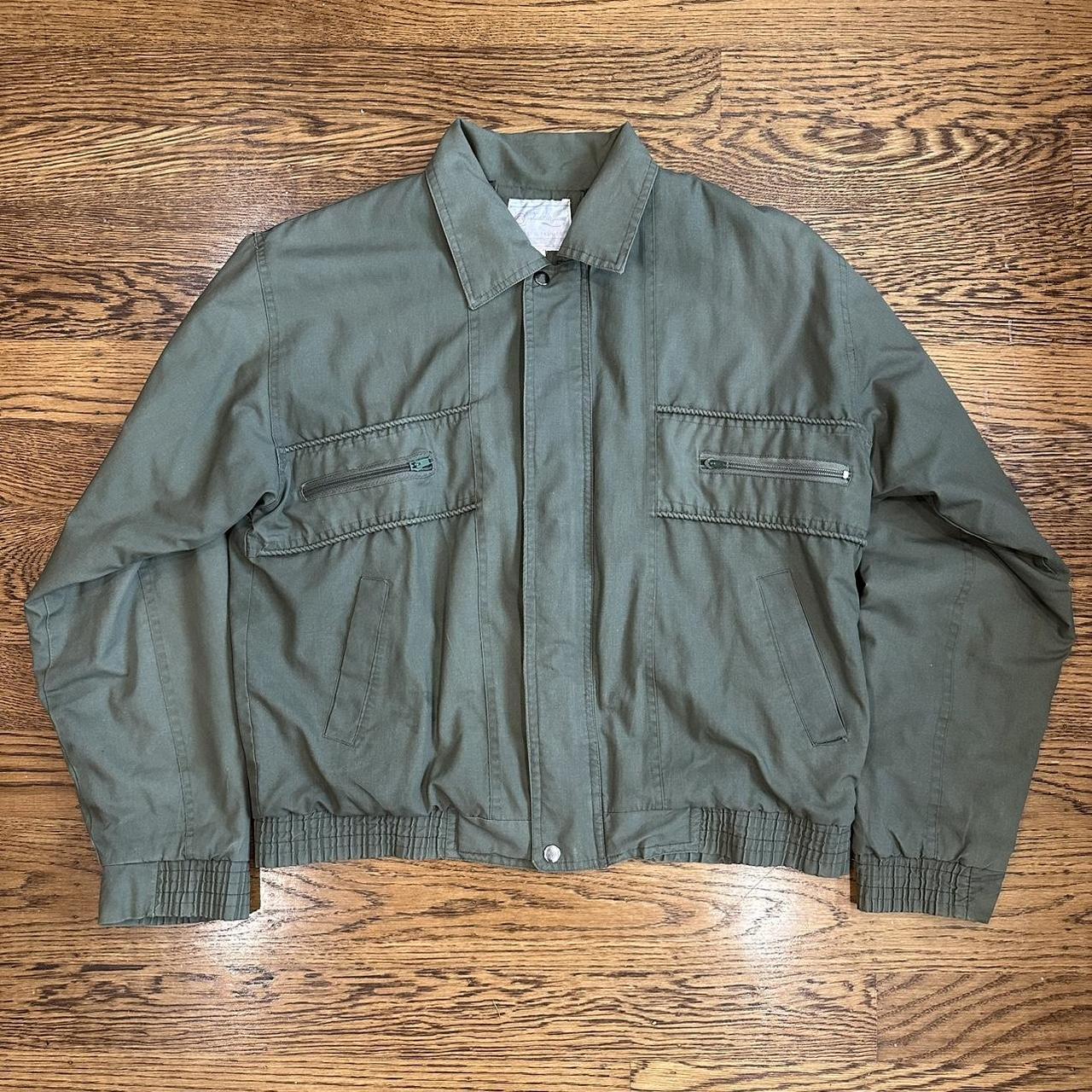 Vintage, late 70’s cropped workers jacket. Has some... - Depop