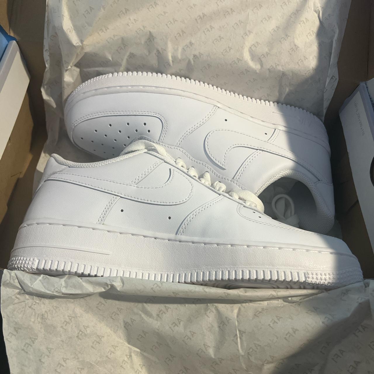Brand new Air Force size 8.5 W/ 7 M. Pros of buying... - Depop