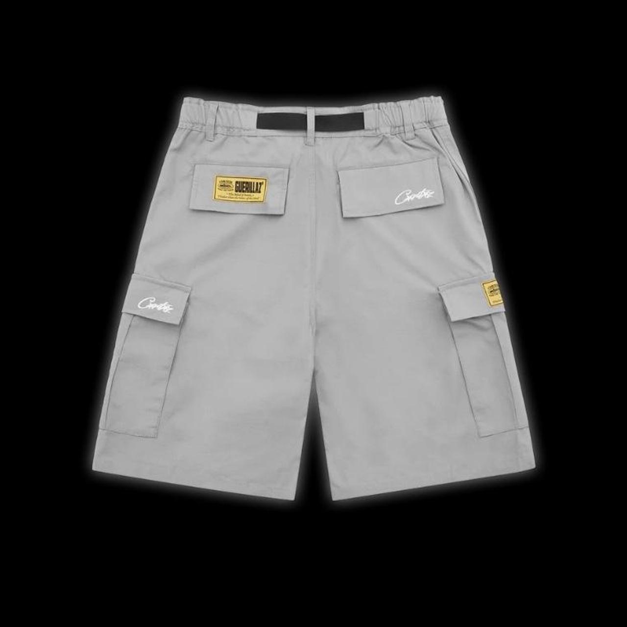 Corteiz Men's Grey Shorts | Depop