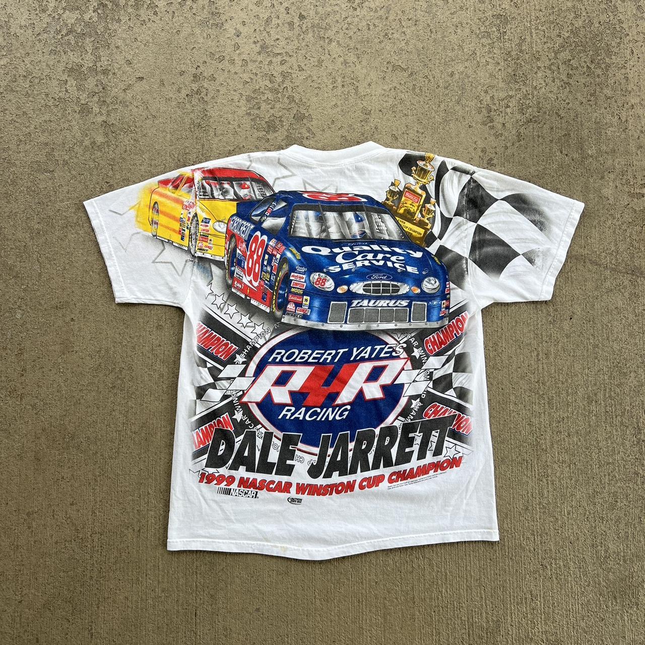 Vintage Dale Jarrett Nascar AOP Tee - LARGE orders