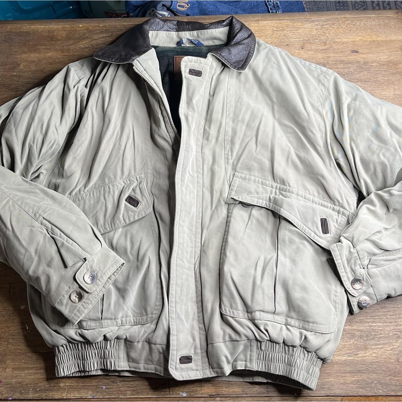 Men's Khaki Coat Depop