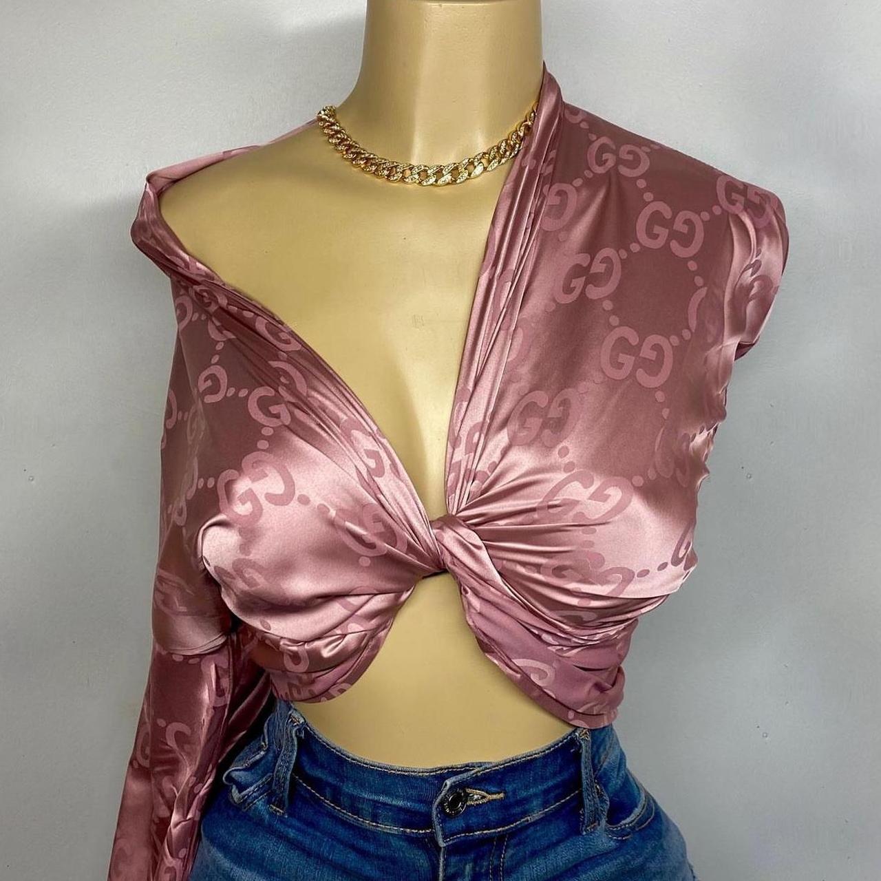 Gucci Women's Pink Blouse (5)