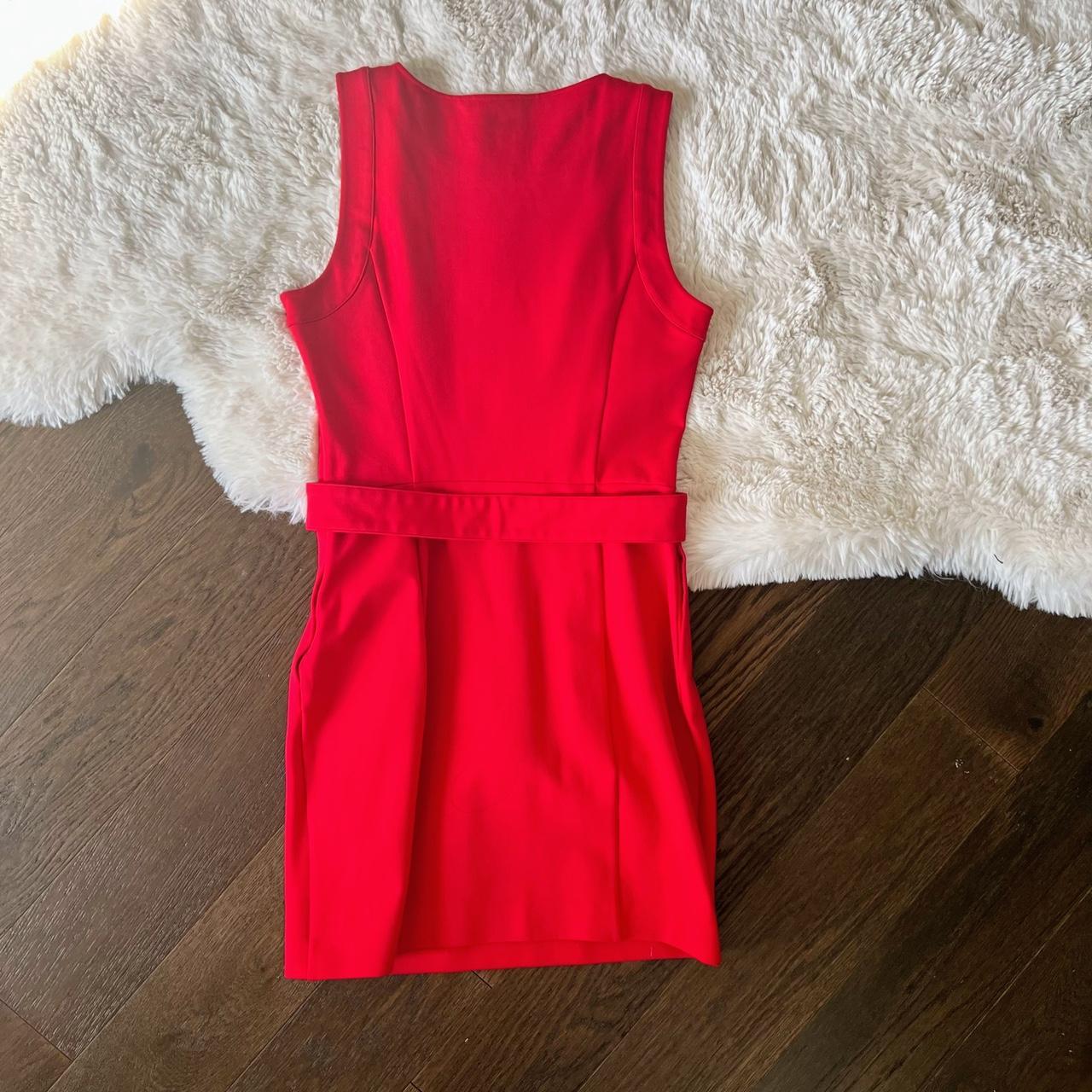 Armani Exchange Red Dress Size 8 Fitted