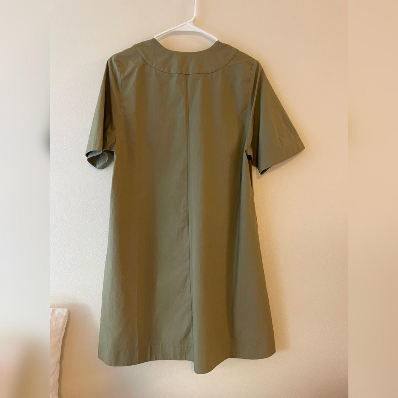 Cos shop khaki dress