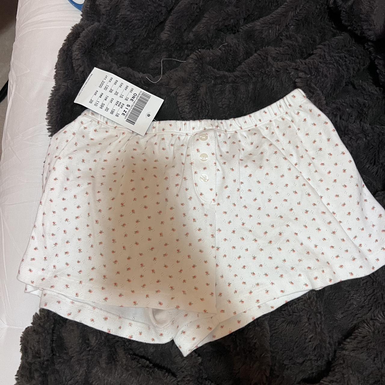 Brandy Melville Pj Shorts Super Cute And Soft Never Depop