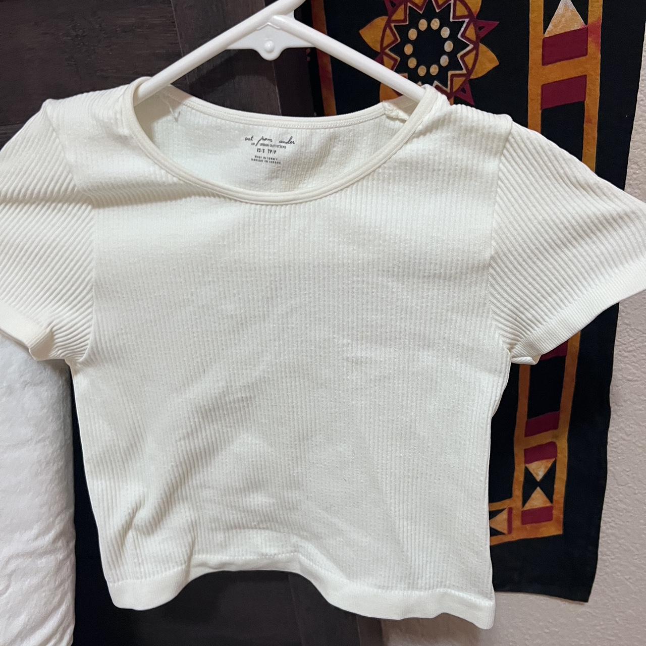 Urban Outfitters Out From Under white top worn a... - Depop