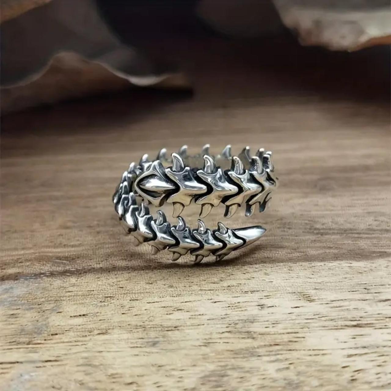 Ensnaring Bone Centipede Ring This ring is... - Depop