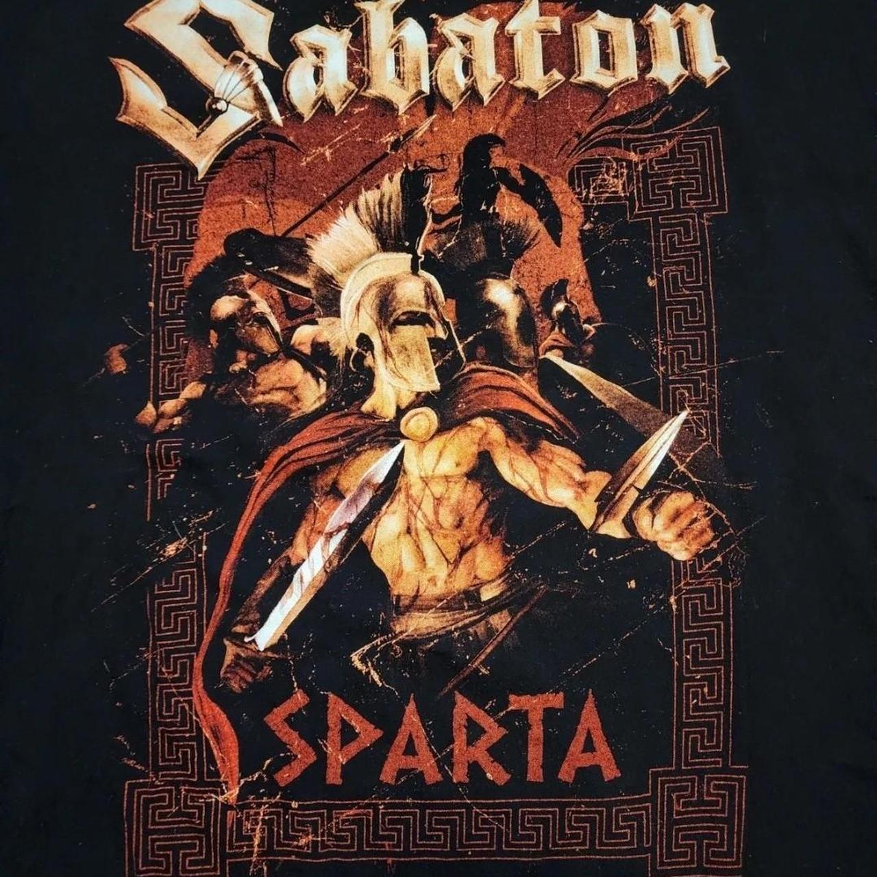 Sabaton sparta 2025 t shirt