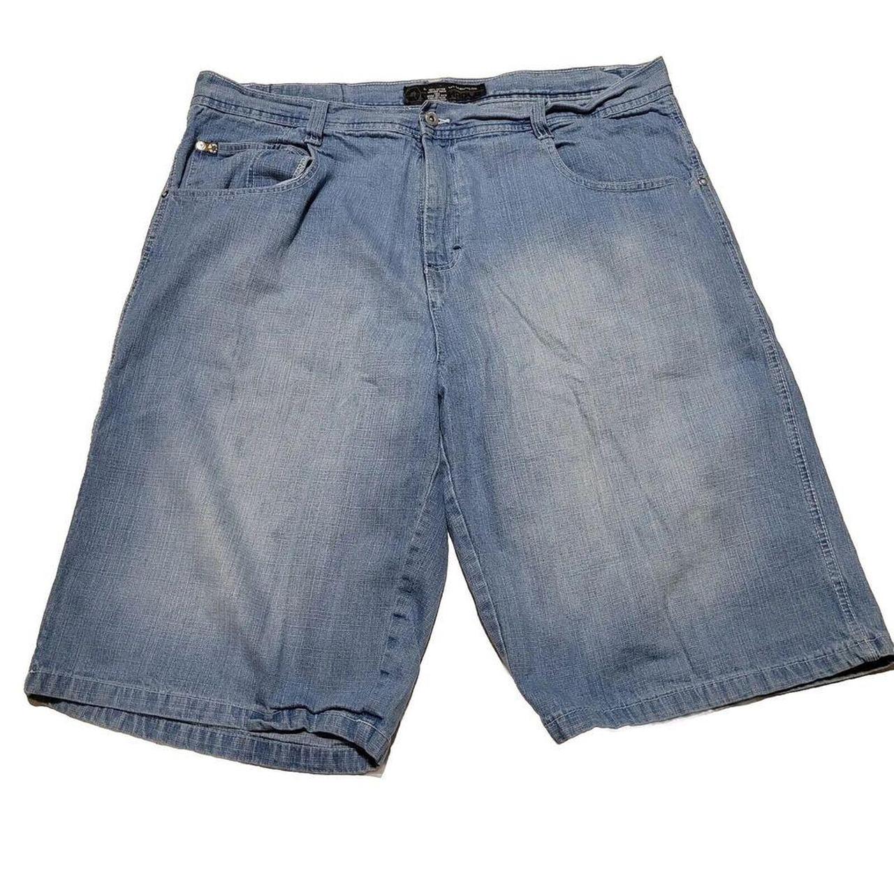 South Pole 4180 Denim Light Blue Jean Shorts 42... - Depop