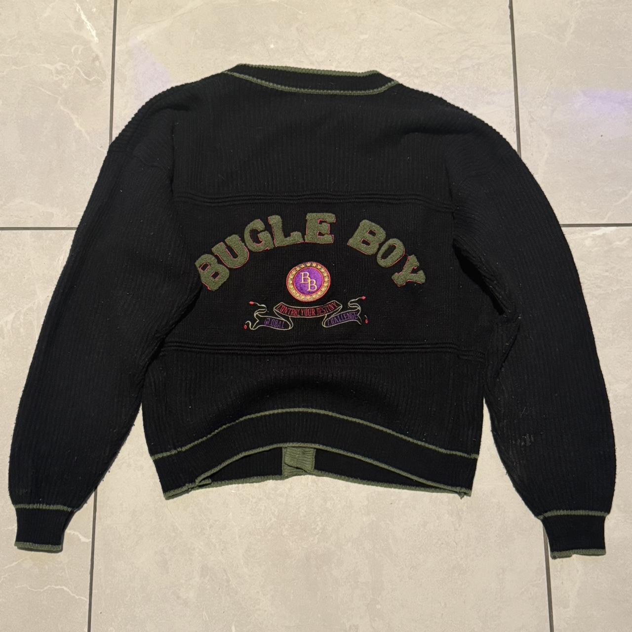 90s archive BUGLE BOY leather jacket A-2 BUGLE BOY Stadium Jacket