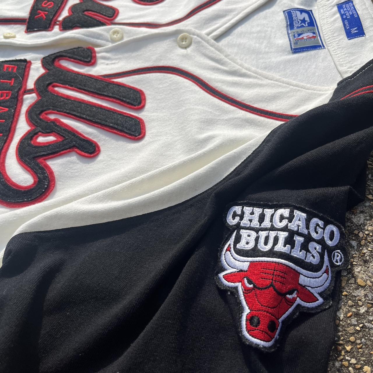 Y2K NBA CHICAGO BULLS NIKE BASKETBALL SHORTS in - Depop