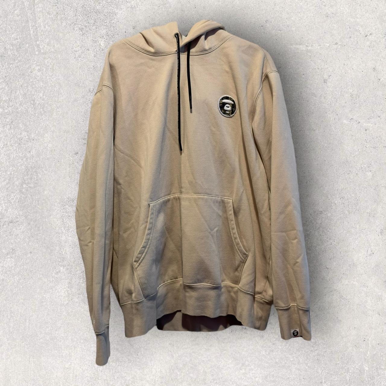 Cream bape hoodie hot sale