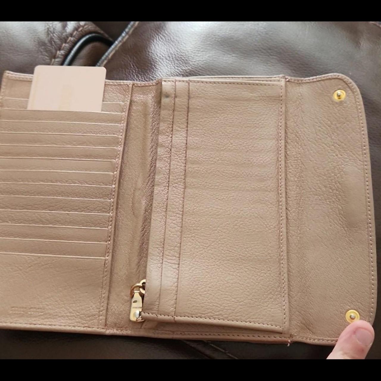 Miu Miu Women's Wallet - Brown/Tan – Tan Miu Miu … - image 7