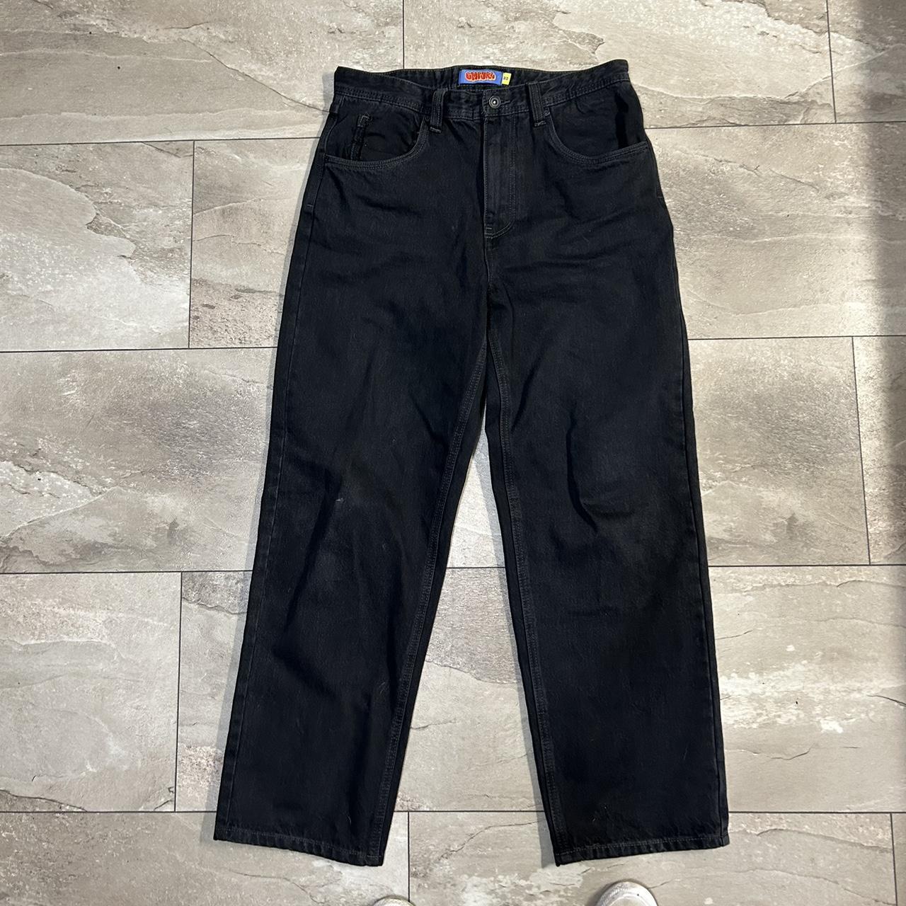 Loose Fit Black Empyre Jeans Tags cut off but barley... - Depop