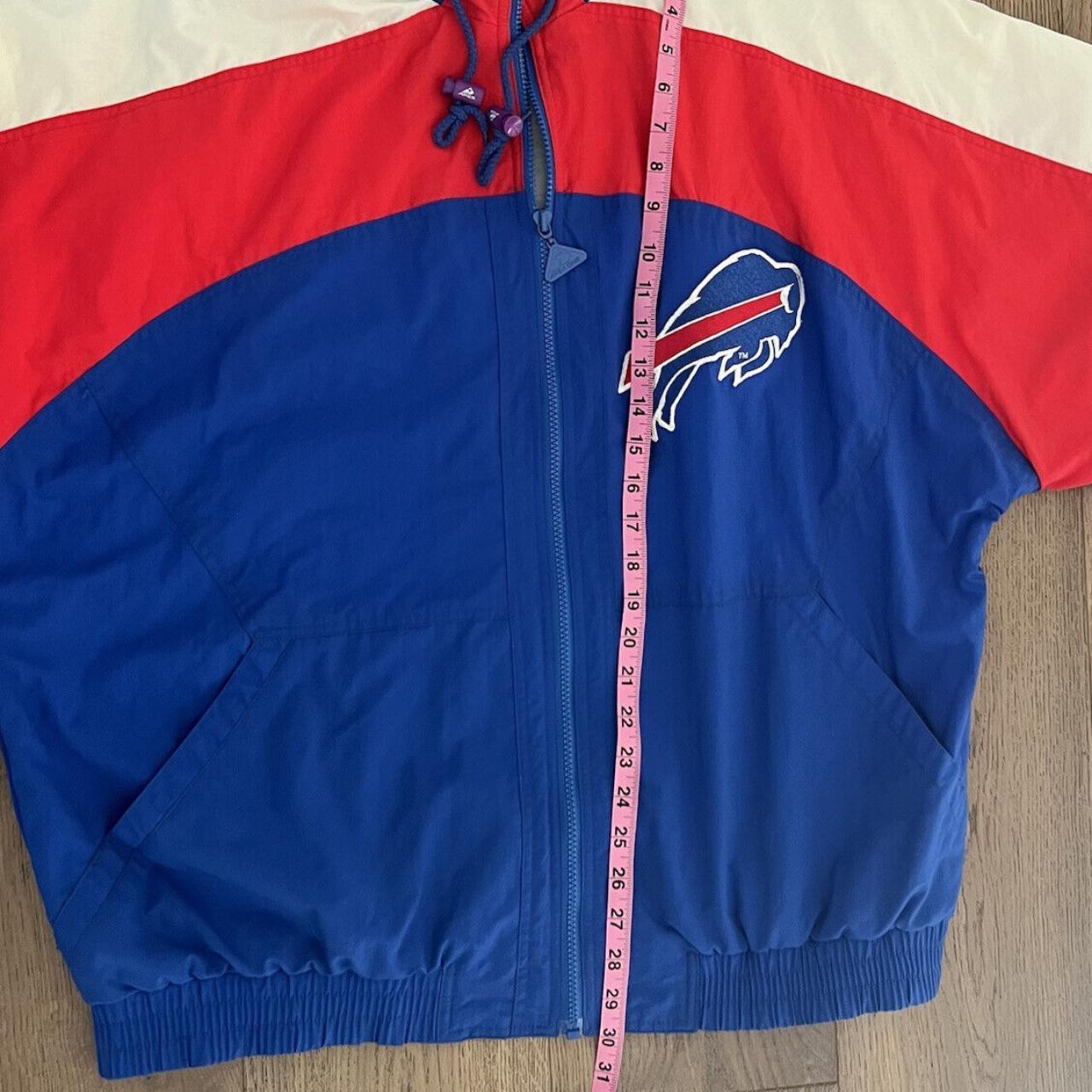 Vintage Buffalo Bills Apex One Parka Football Jacket, Size Large