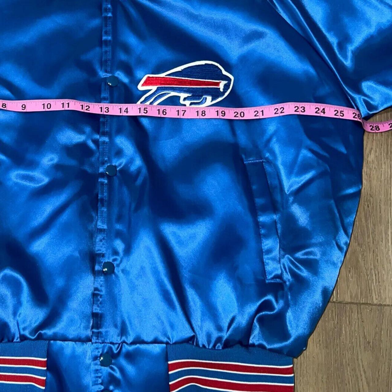 Vintage 80s BUFFALO BILLS NFL Chalk Line Nylon Jacket M – XL3