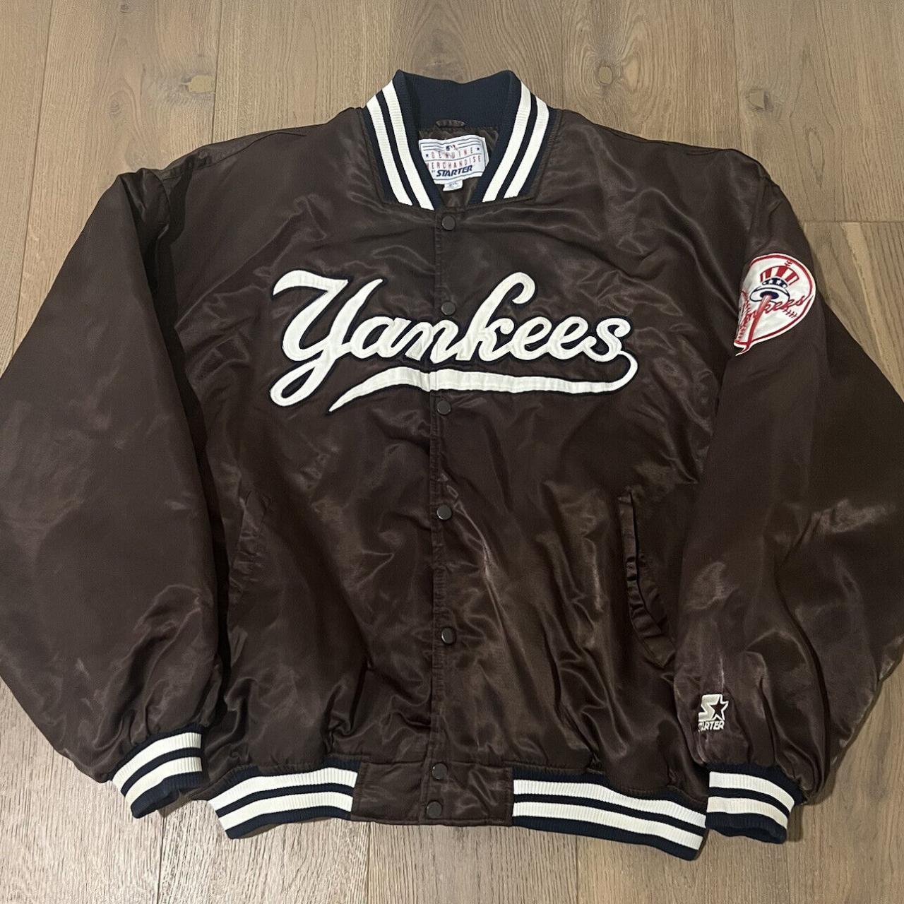 Vintage Starter New York Yankees batting practice - Depop