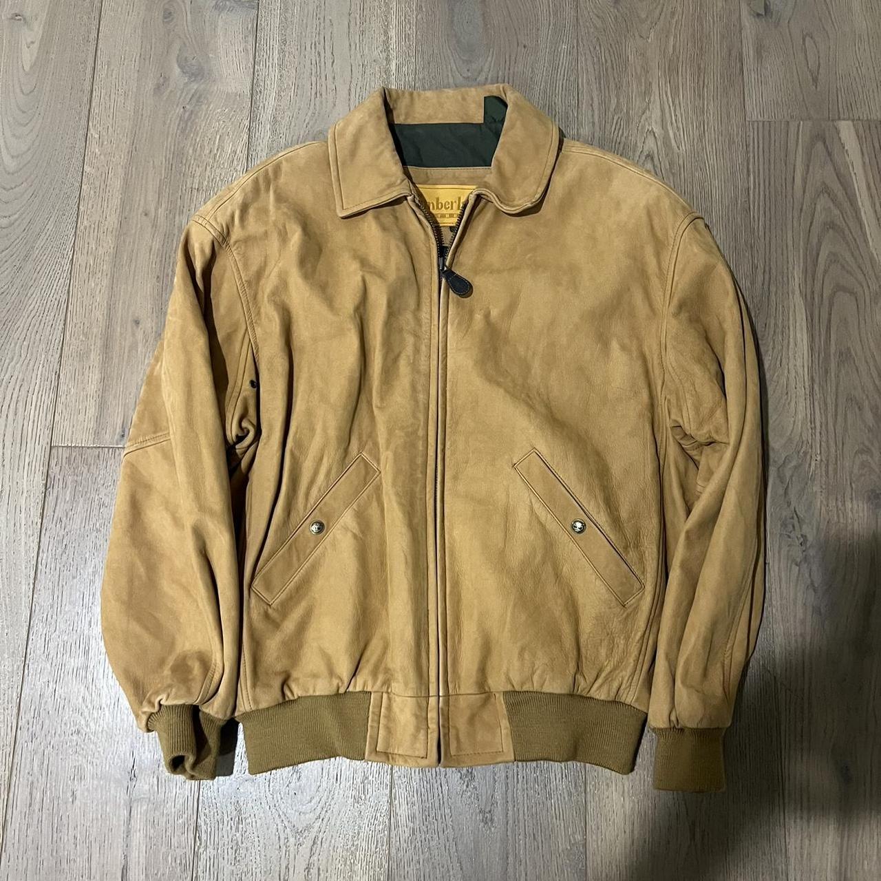 Timberland weathergear cheap cowhide leather jacket