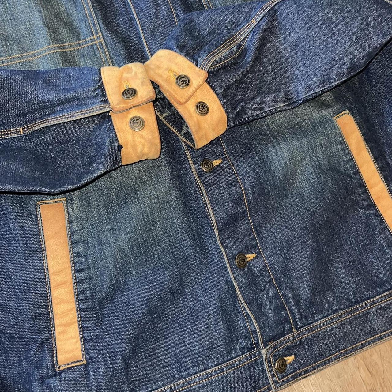 Vintage Godbody Denim Technology Rap Hip Hop Jacket... - Depop