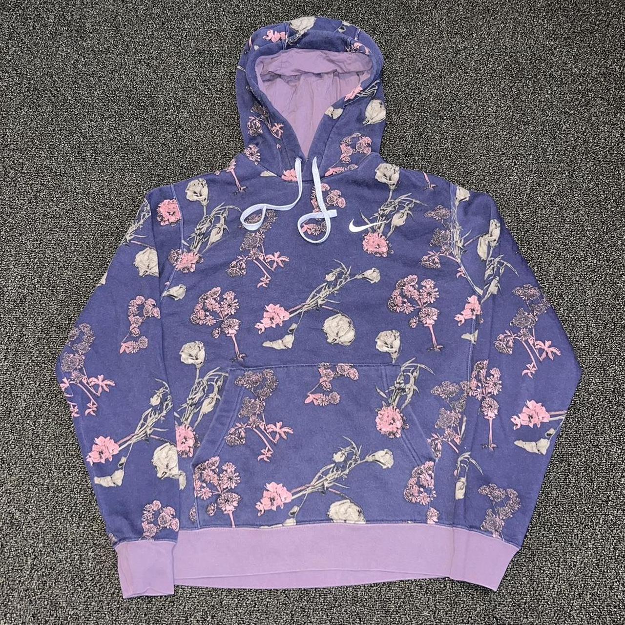 women's nike floral hoodie