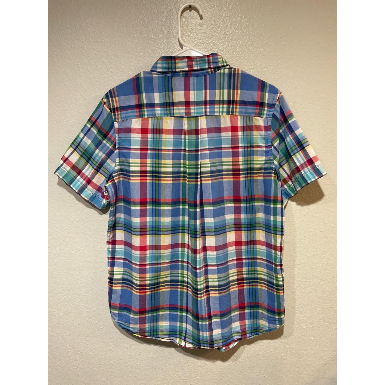 VTG y2k Polo Ralph Lauren Short Sleeve Button Up... - Depop