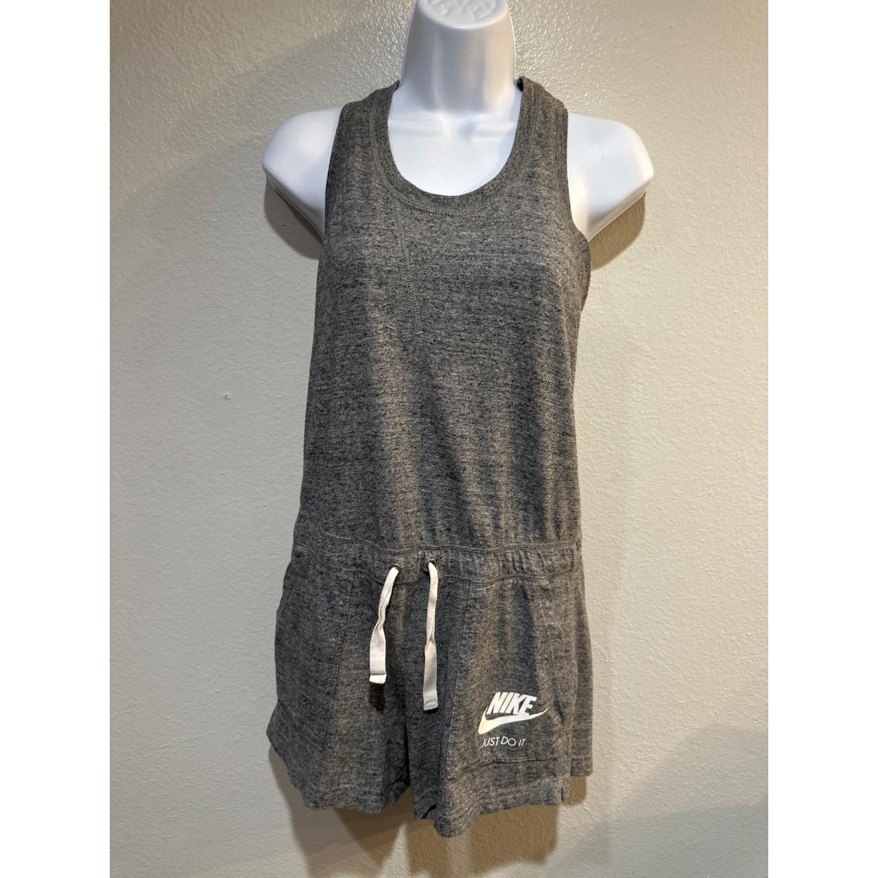 Nike S Sport Jumpsuit Romper Shorts Tank