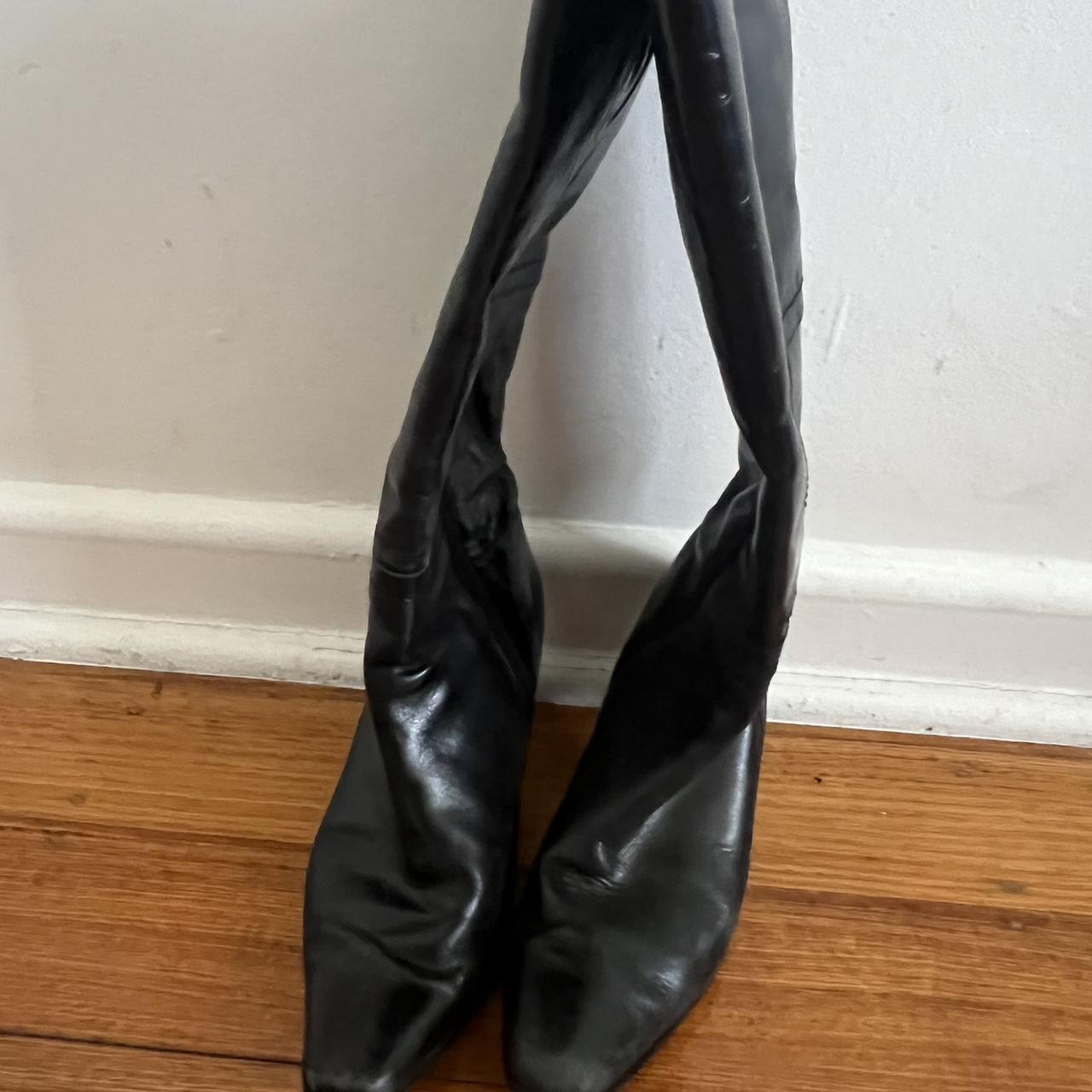 mid thigh boots