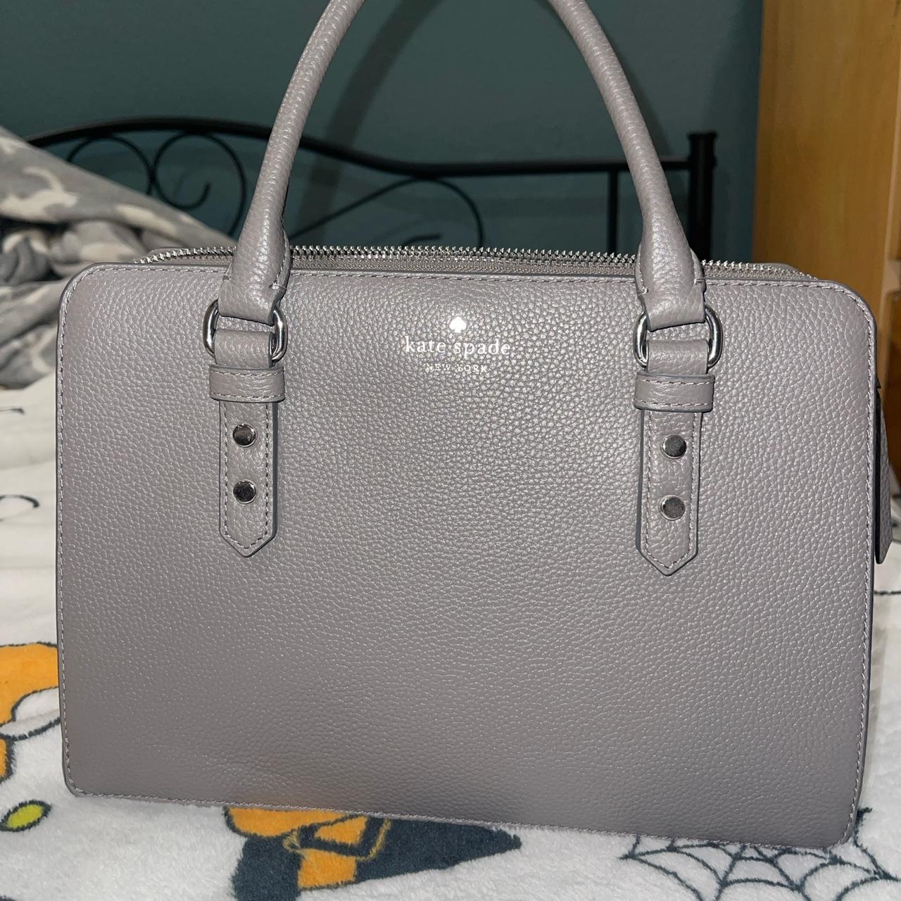 Kate spade grey on sale handbag