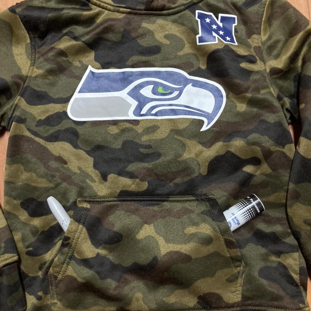 Camouflage seahawks outlet sweatshirt