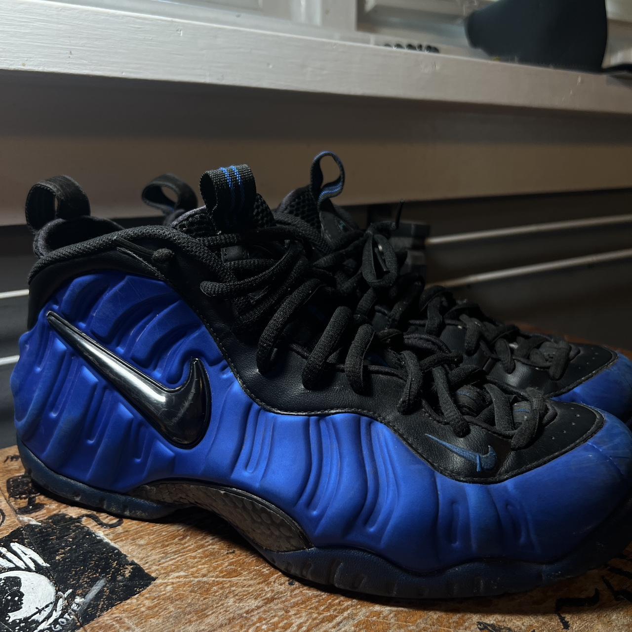 foamposite black game royal