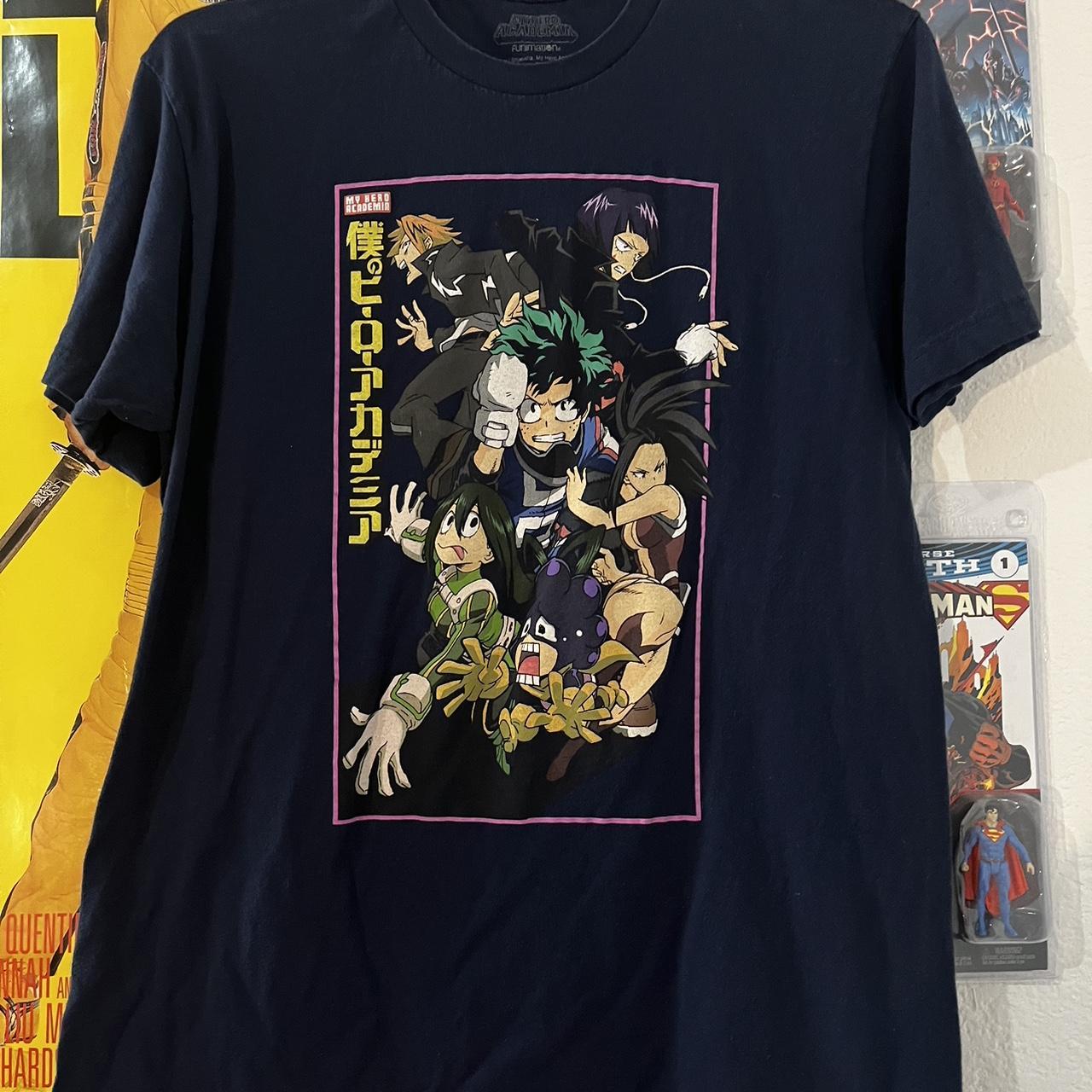 My Hero Academia tshirt Used condition Priced to... - Depop