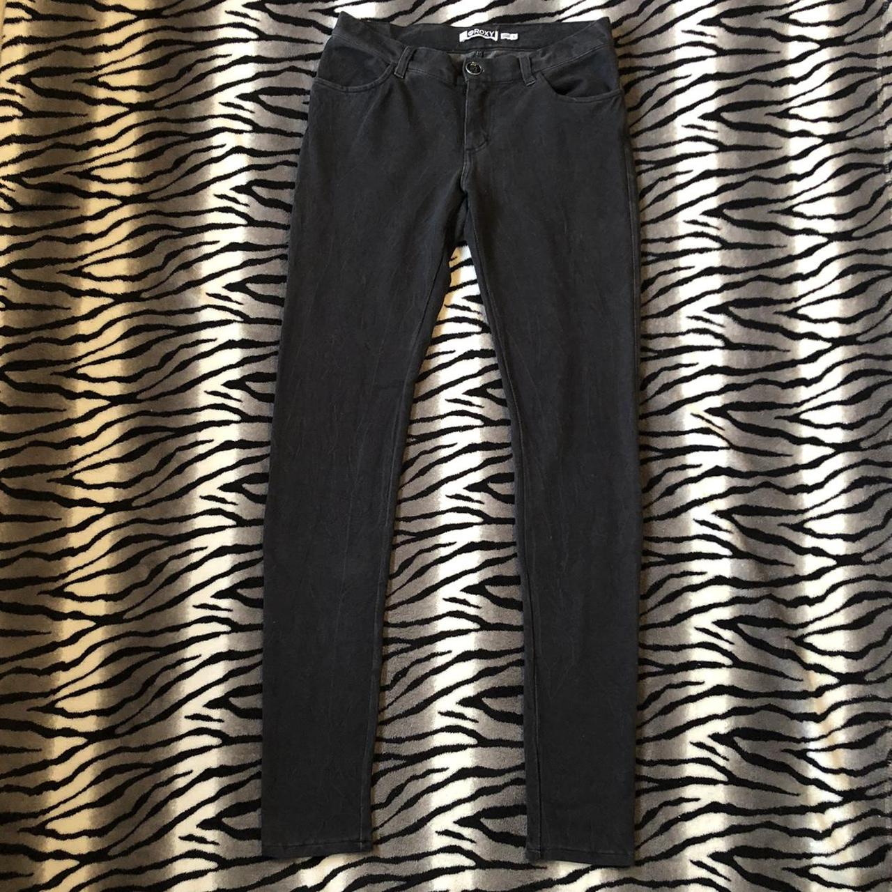 Y2k Roxy Jeggings •low Rise Super Skinny 2000s Depop