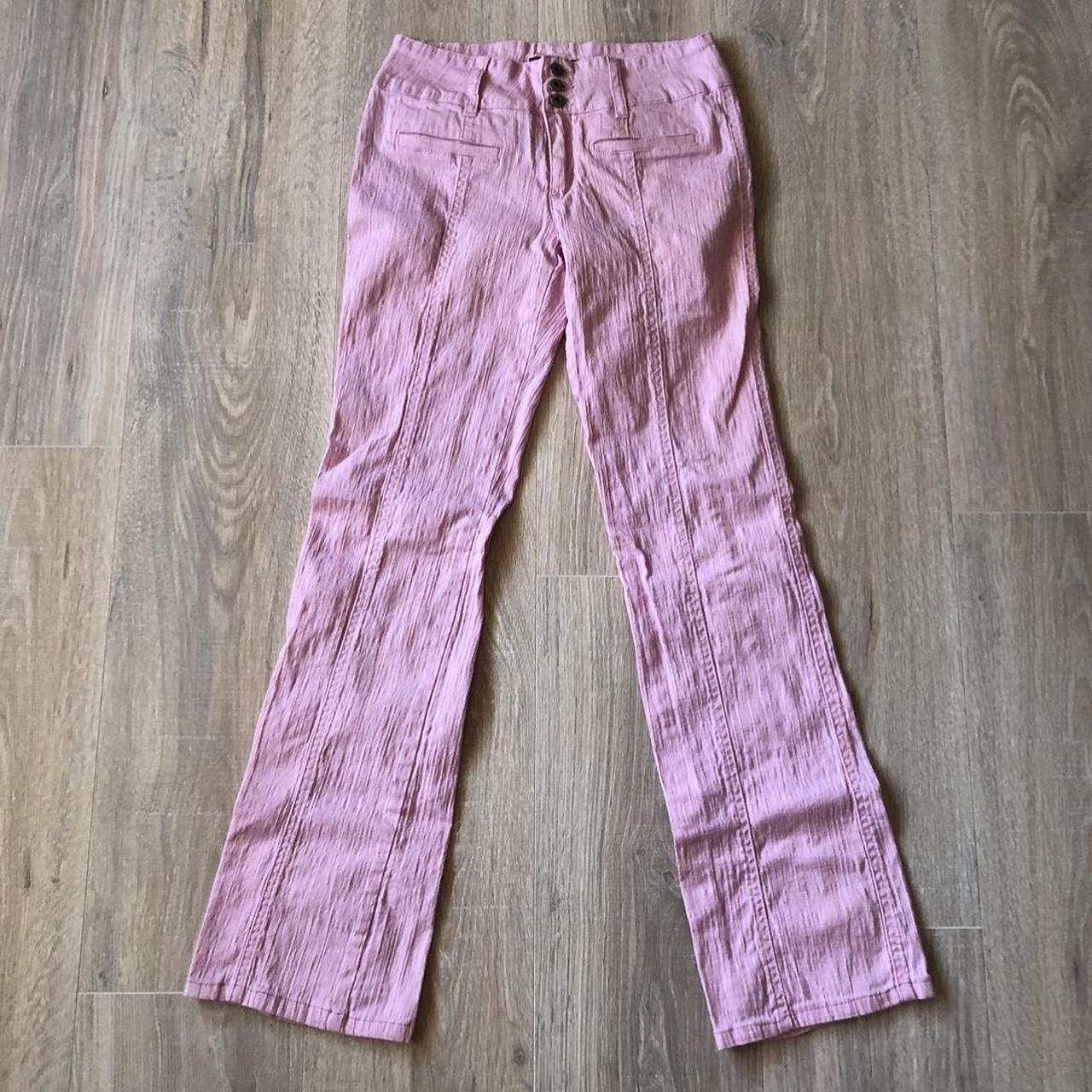 - Y2K Be Bop Pink Pants •Perfect barbie pink early... - Depop