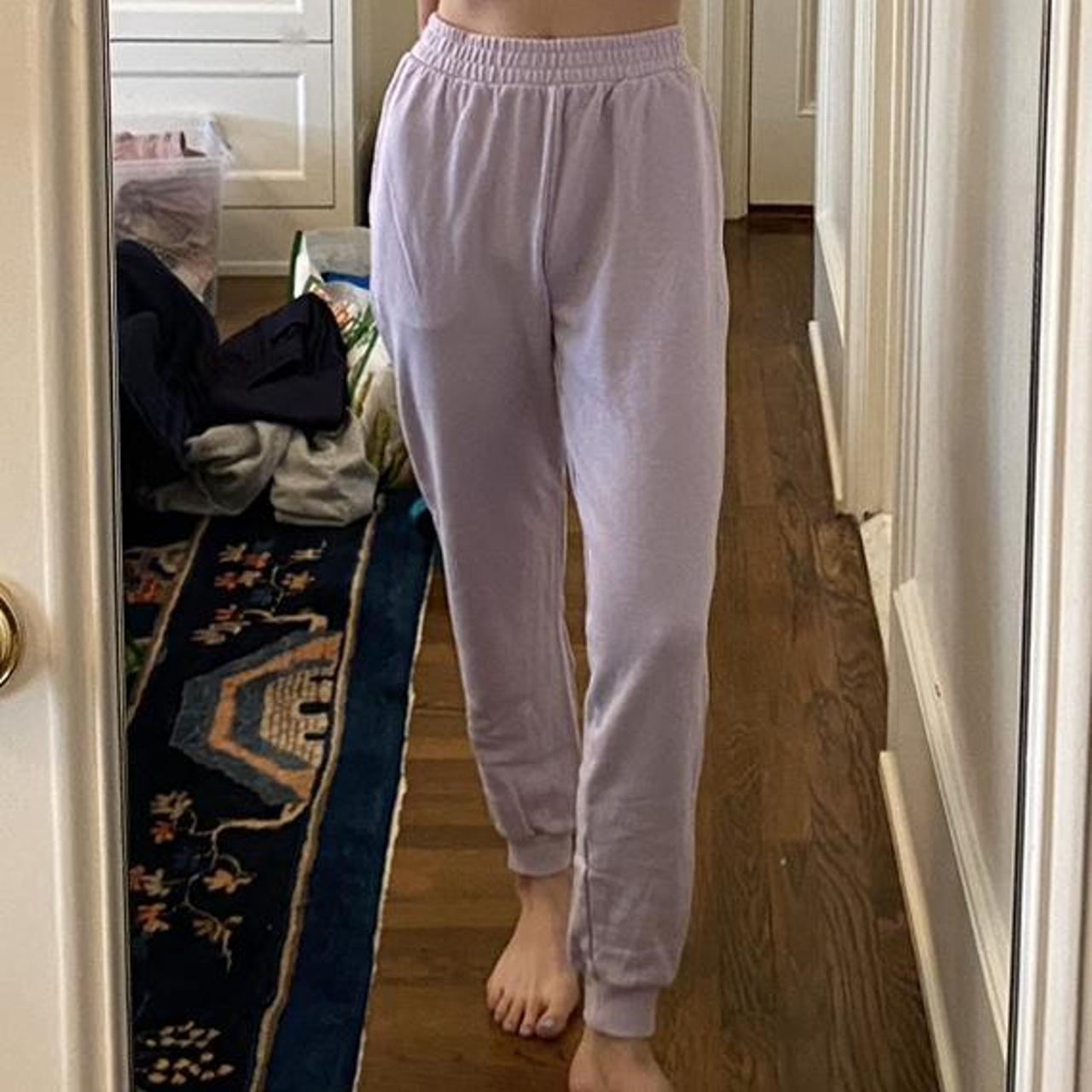 target sweatpants color purple size xs NEVER Depop