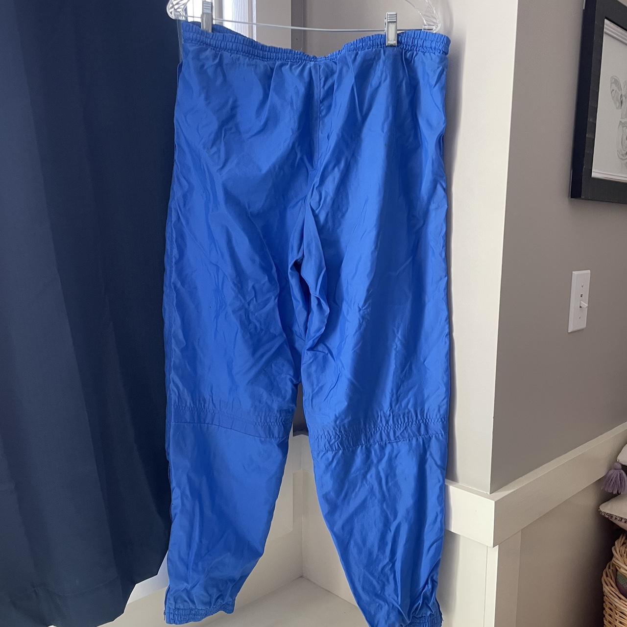 Electric blue Vintage nike track pants. These are in - Depop