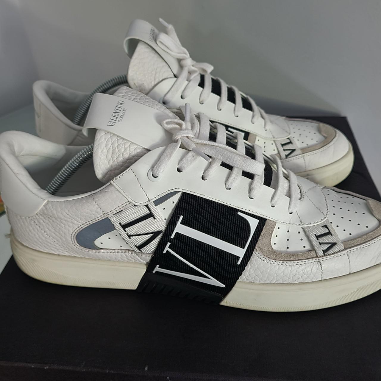 Valentino mens trainers outlet white