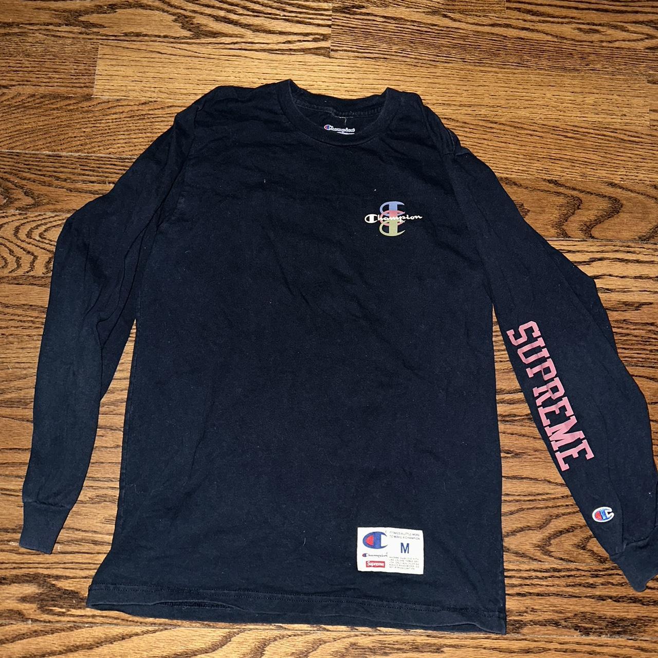 Champion x supreme store long sleeve