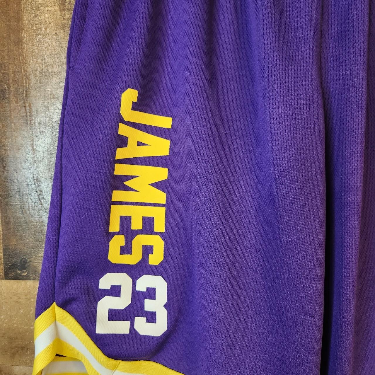 LeBron James #23 Los Angeles Lakers Shorts Size - Depop