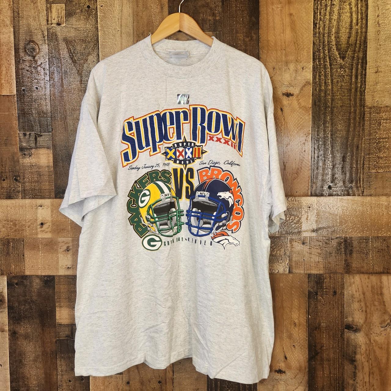 Vintage Denver Broncos Shirt Super Bowl XXXII Logo 7 L – Laundry