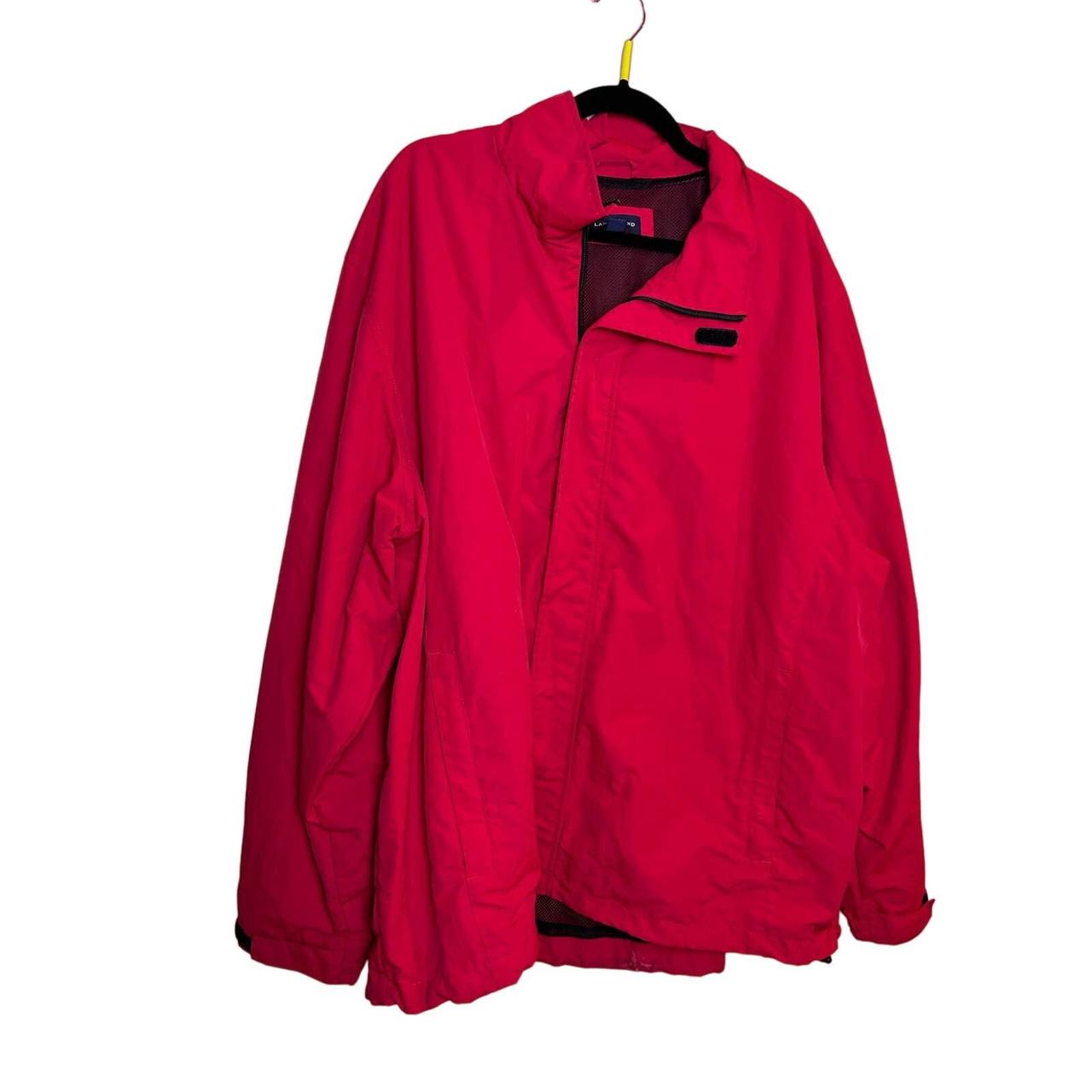 Lands end red jacket hotsell