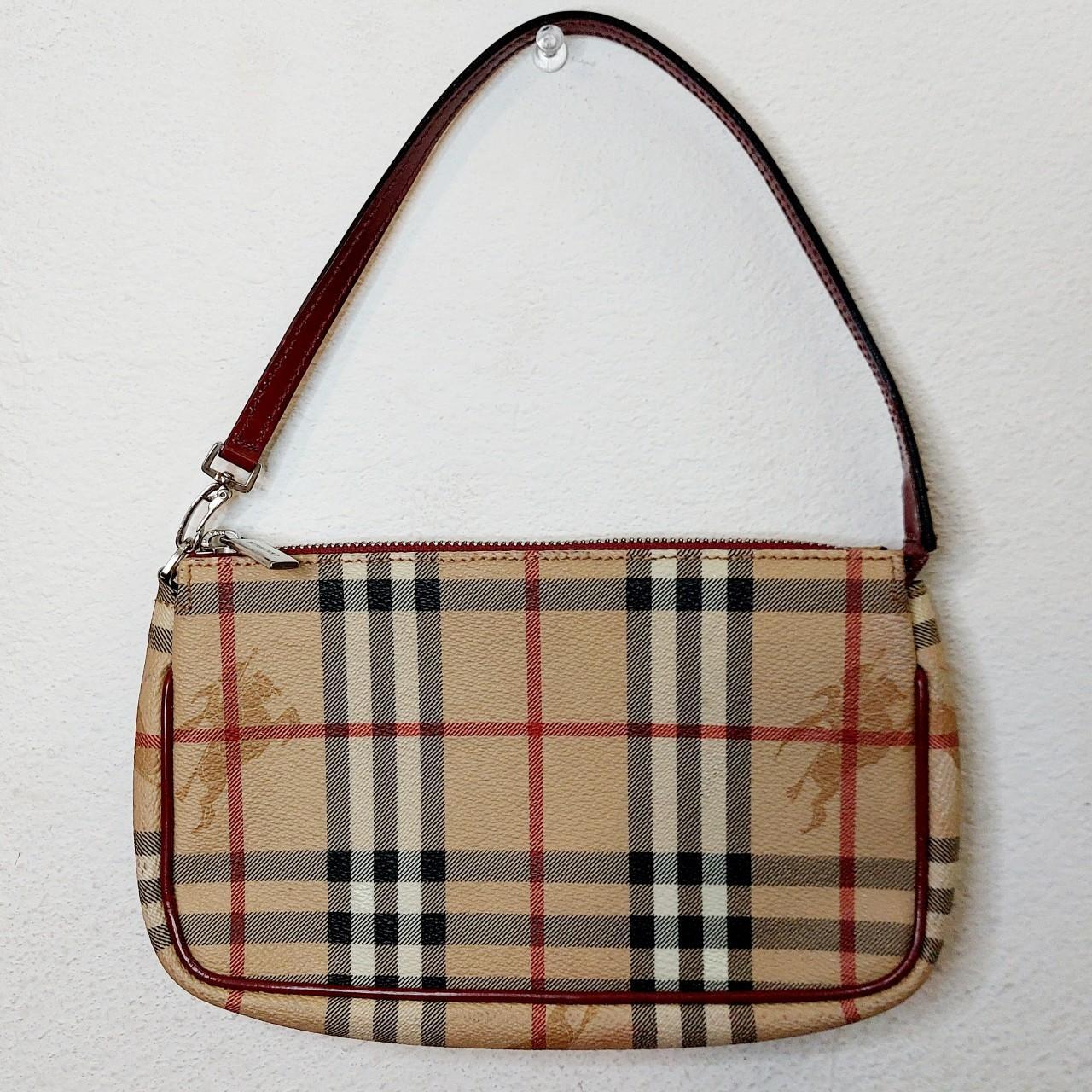 Vintage Burberry Alma Satchel Bag. Used and - Depop