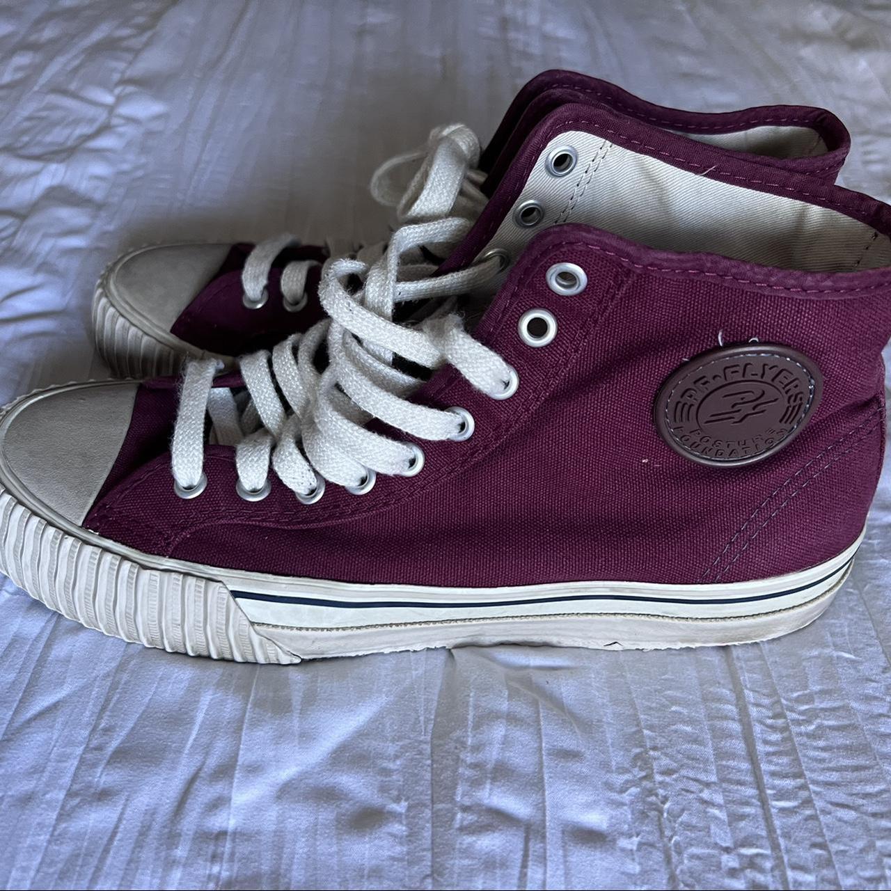 Burgundy deals pf flyers