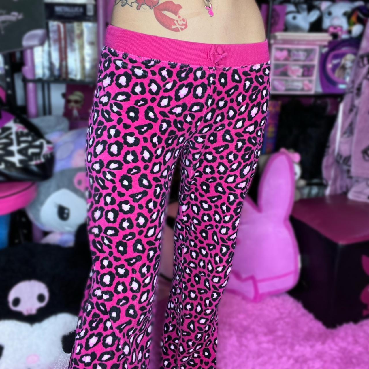 Mcbling Trashy Y2k Hot Pink Cheetah Leopard Print Depop