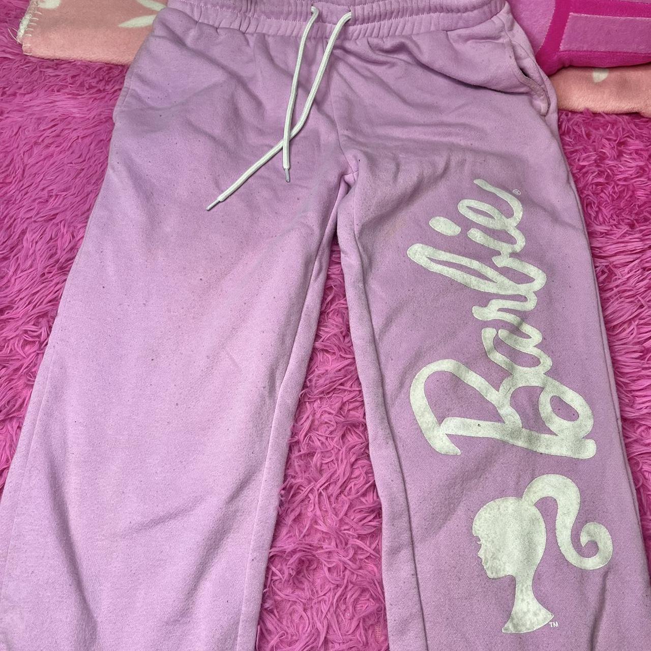 Pink discount barbie sweatpants